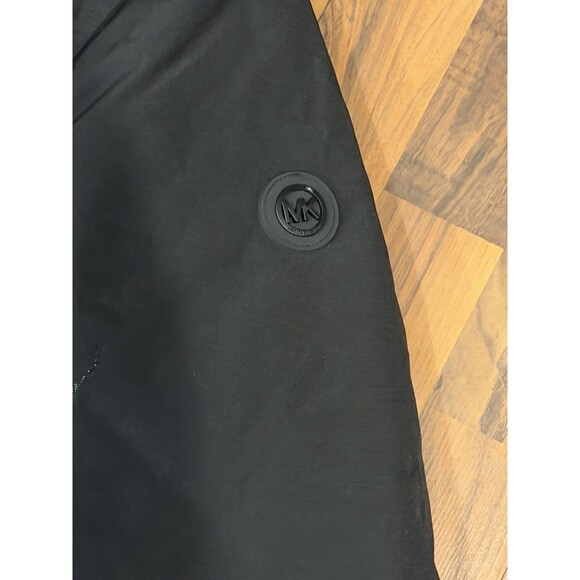 Michael Kors Water Resistant Insulated Windproof Parka Jacket Mens Medium Black - Picture 2 of 11